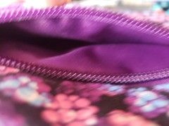 Vera Bradley ZIP TRAVEL ORGANIZER in BERRY BURST Pattern, Lighten Up Fabric