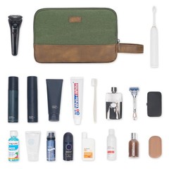 Large Water-Resistant Hanging Toiletry Bag for Travel – Dopp Kit for Men & Women