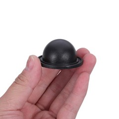 Durable Black Plastic Luggage Feet Studs 12Pcs Replacement Accessories for Bags