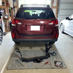 Class 3 Trailer Hitch for 2010-2019 For Subaru Outback (Except Sport)