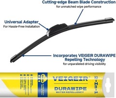 24 Inch Wiper Blade 2 Pack for Dodge Ram 1500 2500 3500 2002-2022