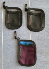 3pc LOT of TOM BIHN Pocket Pouch Travel Organizer Set – Retired