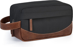 Travel Toiletry Bag for Men, Hanging Toiletry Organizer, Water Resistant Shaving