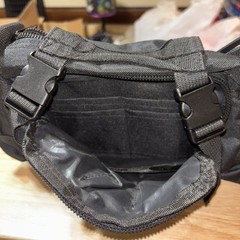 Black Tactical Travel Toiletry Bag