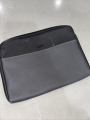 Tumi For Delta Airlines Small Travel Storage Bag Zipper Pouch Toiletries Gray y1