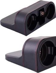 Car Seat Organizer Cup Drink Holders,Multifunctional Gap Filler XBD-Black