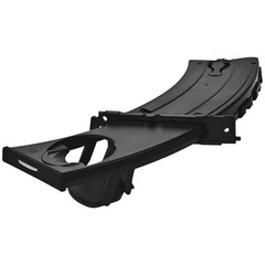 AMICAREP Cup Holder Left Driver Side Retractable Compatible with Black