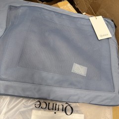 Quince Eco Compression Packing Cubes 6 Pack Blue One Size