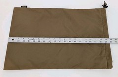 Hartmann Travel Accessory Tan Bag Pouch Laundry Shoes Nylon Drawstring Classic