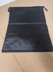 Off-White SNKRBAG Travel Bag Black Drawstring, new in original packaging