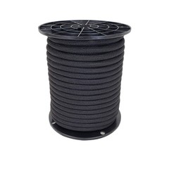 3/8 inch Black Polyester Bungee/Shock Cord – 100 (#12) 3/8&Prime; x 100 feet,
