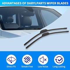 Premium All-Season J-Hook Beam Windshield Wiper Blades – Ranger 2019-2022