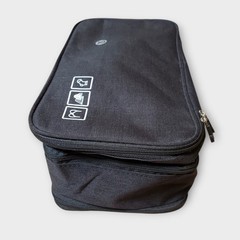Lululemon Underthings Travel Cube Rare Double Compartment Packing Organizer Blac