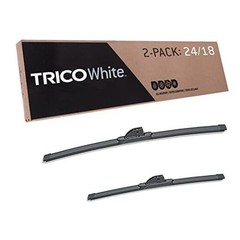 White 24 Inch & 18 Inch Pack of 2 Extreme Weather Winter Automotive