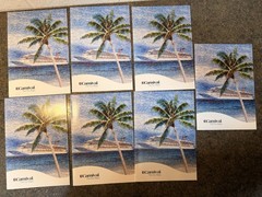 Lot Of 7 – Carnival Cruise Travel Agent Photo Folder Bundle – For 5×7 Photos