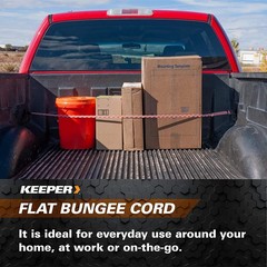Keeper – 10 in. to 54 Adjustable Flat 1 Count (Pack of 1), No Color