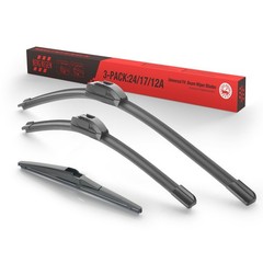 Toyota RAV4 2006-2012 Windshield Wiper Blades Replacement Set of 3
