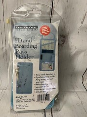 Travelon Undergarment Security ID Passport Travel Docs Neck Strap Case Blue NEW!