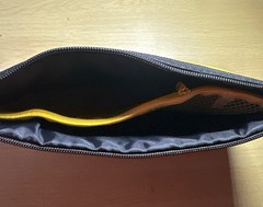 National Geographic Expeditions Black Amenities Bag Travel Pouch Zip