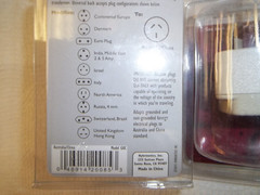 2- VOLTAGE VALET Grounded Adaptor Plug Model GUC (Australia/China)