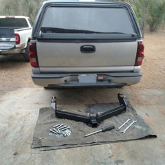 Steel Class 3 Trailer Hitch 2&Prime; Fit 1999-13 Chevy Silverado/GMC Sierra Verify Fit