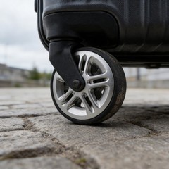 4 Pcs Wheels for Suitcase Replacement Repair Kits Swivel Luggage