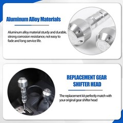 Fit for Toyota FJ Cruiser 2007-2021 Car Gear Shifter Head Replacement, Alumin…