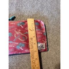 United Airlines Reyn Spooner Amenity Kit Pink Hawaiian Print First Class Travel