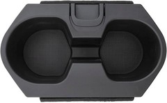 Cup Holder Insert Fit Civic 2016 2017 2018 2019 2020 2021 Lx Ex Si black