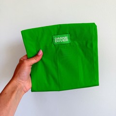 Dagne Dover Dash Grocery Tote Bag Green Grasshopper NWT