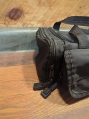 Vintage L.L.Bean Black Men’s Travel Toiletry Organizer Bag Rare 0m621