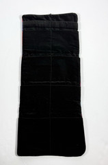 Vintage Pendleton Jewelry Roll Purple Wool Cotton Blend Southwest Design