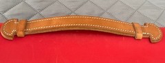 Rudi Rabitti Collections Made In Italy Leather Trim Computer Doc Travel Case Red