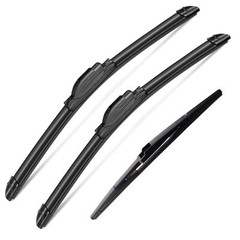 3 Pcs Toyota Prius Windshield Wipers 2010-2015 26&Prime;/19&Prime;/16A J-Hook