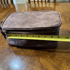 Pavilia Toiletry Bag – NWT. Multipocket interior Zip & Snap Closure