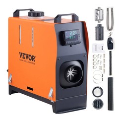 Diesel Air Heater, 12V 5KW All-on-one Diesel Heater with Remote Control and LCD