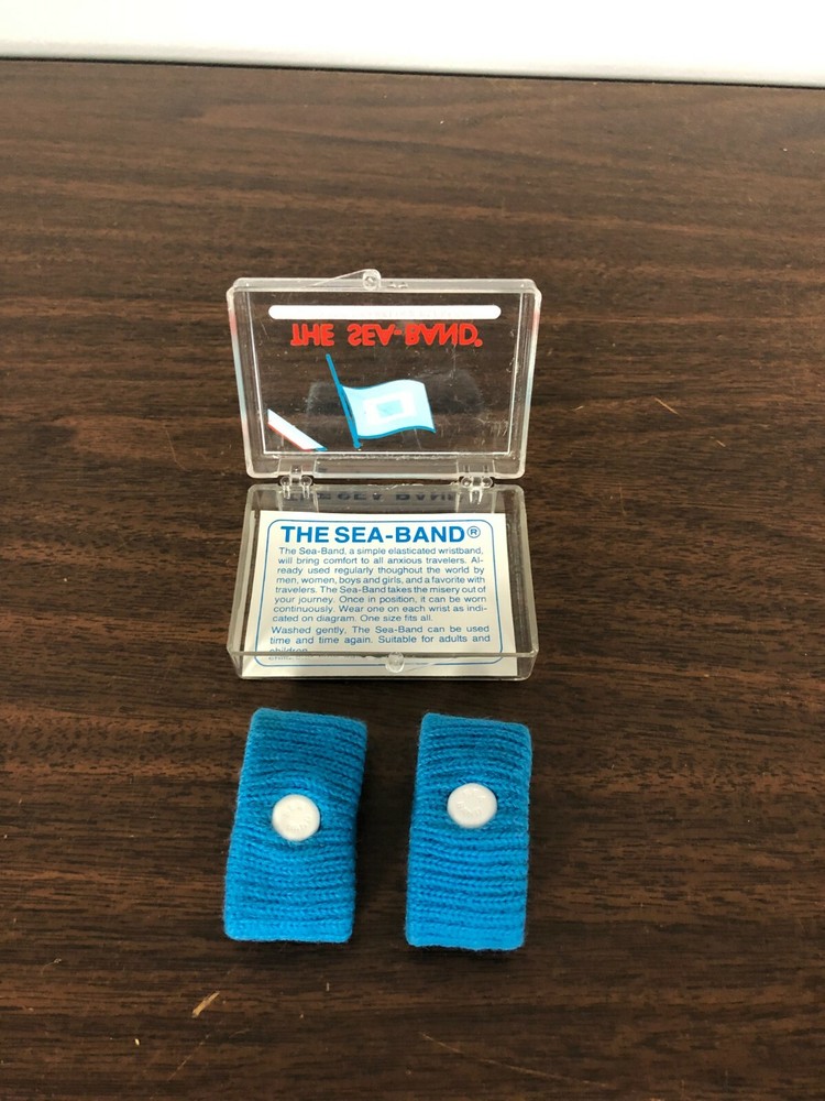 2 – The Sea-Band Unisex One Size Fits All Comforting Travel Wristbands