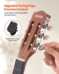 Classical Guitar, 36 Inch, Wood Classical Guitar Starter Kit for Beginners, with