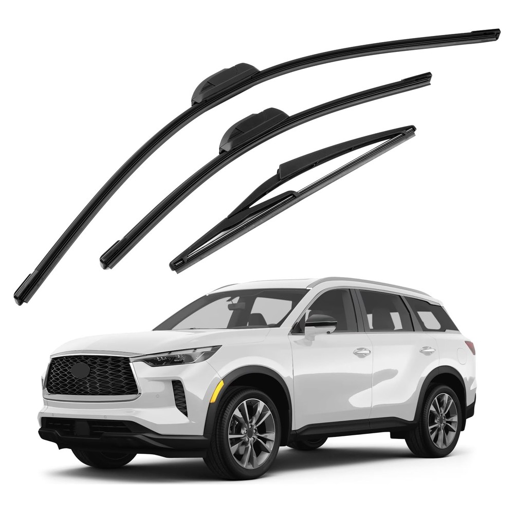 26&Prime;+ 17&Prime;+ 12&Prime; Windshield Wiper Blades Fit for INFINITI QX60 2014-2025 2026 Or…
