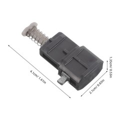 2 Pcs Luggage Repair Suitcase Handle Lock Retractable Replacement Parts