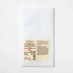 MUJI Clear pocket refill for passport case 3 sheets / 20 x 10 cm New