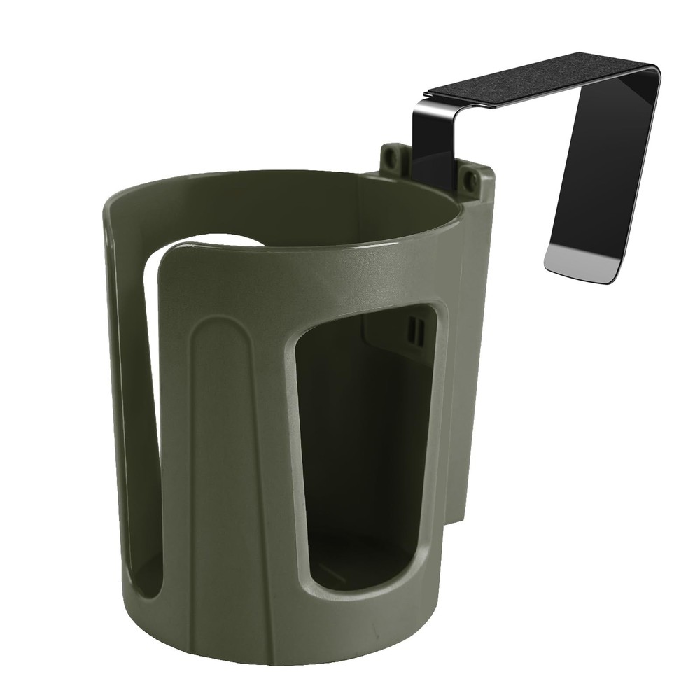 LITTLEMOLE Large Car Door Cup Holder, Vehicle Armrest Holder for Green