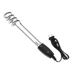 1000W-110V Immersion Water Heater,Water Heater Electric,10in Portable silver