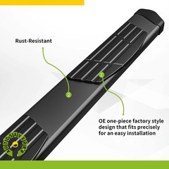 Running Boards Compatible with 2019-2026 Silverado/Sierra 1500 Crew Cab | AUTOSA