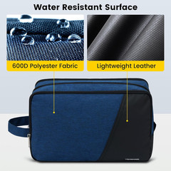 Large Travel Toiletry Bag – Water Resistant Toiletry Bag for Men for Bathroom…
