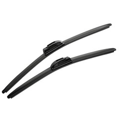 22 Inch 22 Inch Silicone Wiper Blades J Hook Windshield Car Truck Set 2