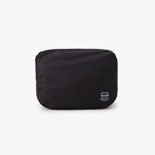 TO&FRO Travel Organizer AIR S Black Lightweight Water-Resistant Nylon Japan