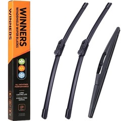 Complete Front & Rear Windshield Wiper Blade Kit for 2023 2024 2025 2026 Hond…