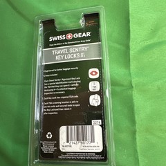 Swissgear Travel Sentry Key Locks , 2Pk, TSA Accepted Secure Your Luggage & Bag