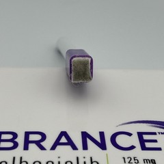 Ibrance Palbociclib Purple Travel Bag Genuity Concepts Toiletry Medication Case